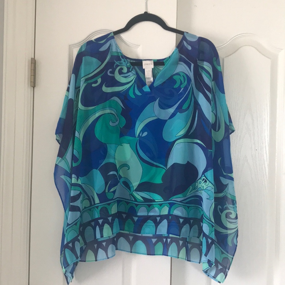 Chico’s flowy poncho